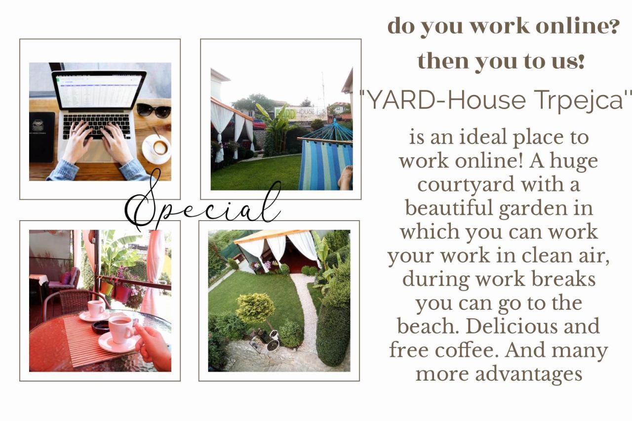 ホテル Yard House Trpejca オフリド エクステリア 写真